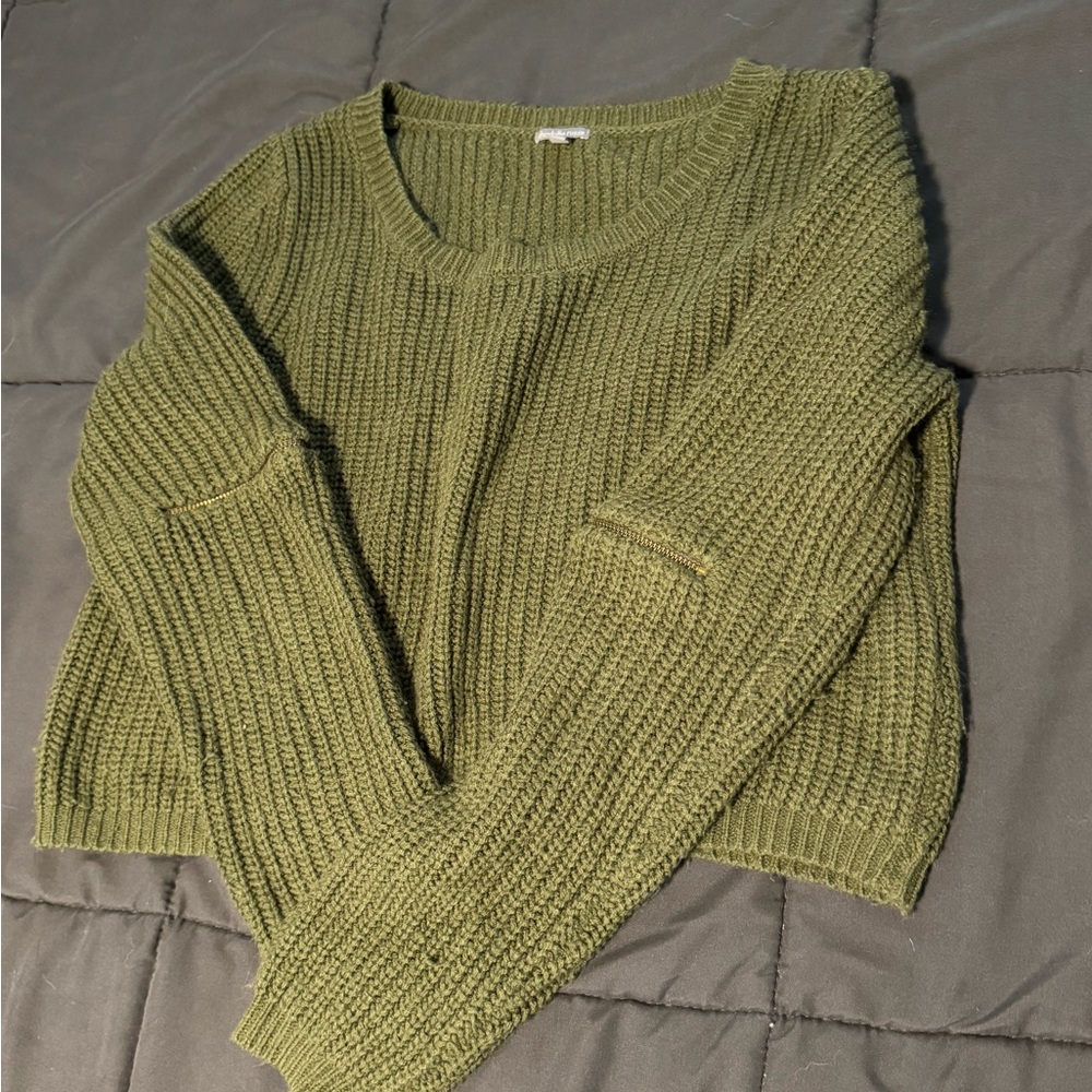 Olive Green Women's Sweater